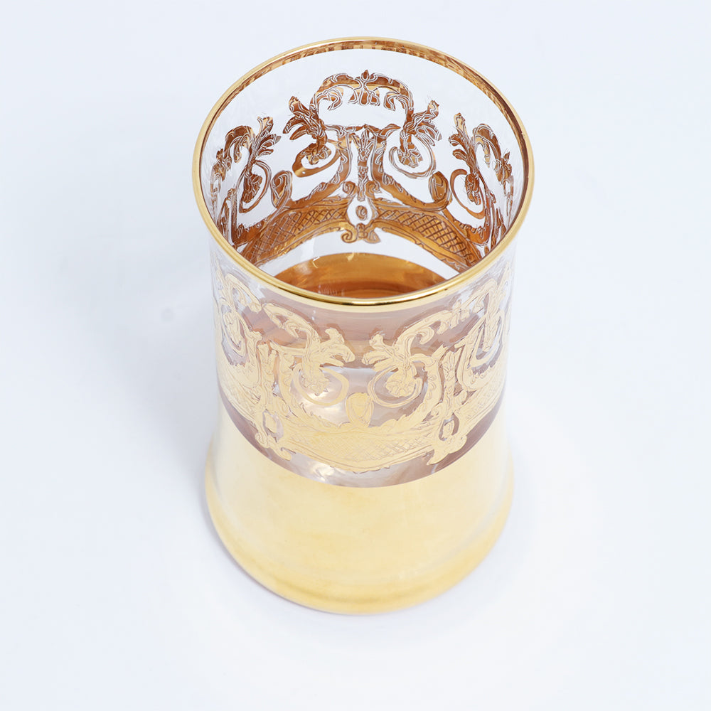 Timon Gift Box Of 6 Pcs Doninzetti Long Drink Glass Gold | Drinkware Timon Gift Box Of 6 Pcs Doninzetti Long Drink Glass Gold | Drinkware