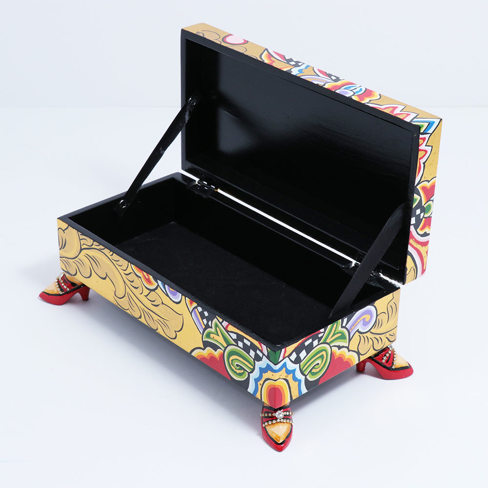Toms Drag Box Rectangular with Gold Gold | Accessories Toms Drag Box Rectangular with Gold Gold | Accessories