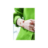 Les Nereides 4 Stones La Diamantine Multicoloured Bangle Bracelet