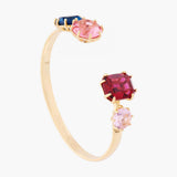 Les Nereides 4 Stones La Diamantine Multicoloured Bangle Bracelet