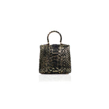 Kyra  Luna Square Bag Black Rain Gold Basic