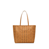 MCM Toni Top-Zip Shopper in Visetos
