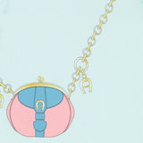 Aigner Kids Girl's Blue Glass Dress