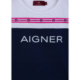 Aigner Kids Girl's Navy T-Shirt