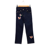 Aigner Kids Girl's Logo Denim Jeans