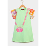 Aigner Kids Girl's Green Dress