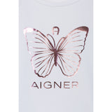 Aigner Kids Girl's Logo T-Shirt