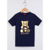Aigner Kids Boy's Navy T-Shirt