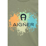 Aigner Kids Boy's Cotton T-Shirt