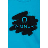 Aigner Kids Boy's Cotton Logo T-Shirt