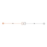 Swarovski Swarovski Remix Collection Forever Strand White, Mixed Metal Finish