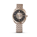 Swarovski Crystalline Glam Watch Metal Bracelet, Gray, Champagne-Gold Tone Pvd