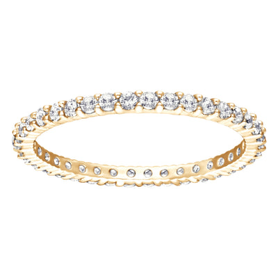 Swarovski Vittore Ring White, Gold-Tone Plated