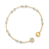 Swarovski Swarovski Remix Collection Carrier, White, Gold-Tone Plated