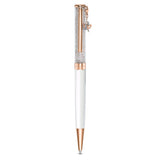 Swarovski Crystalline Celebration 2021 Ballpoint Pen White, Rose-Gold Tone Plated