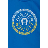 Aigner Kids BabyBoy's Logo Blue T-Shirt
