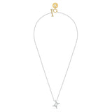 Swarovski Zodiac Ii Pendant Gemini, White, Mixed Metal Finish