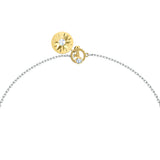 Swarovski Zodiac Ii Pendant Gemini, White, Mixed Metal Finish