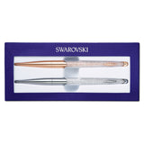 Swarovski Crystalline Nova Ballpoint Pen Set White, Mixed Metal Finish