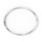 Swarovski Rare Bangle White, Rhodium Plated