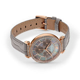 Swarovski Passage Chrono Watch Leather Strap,  Pvd