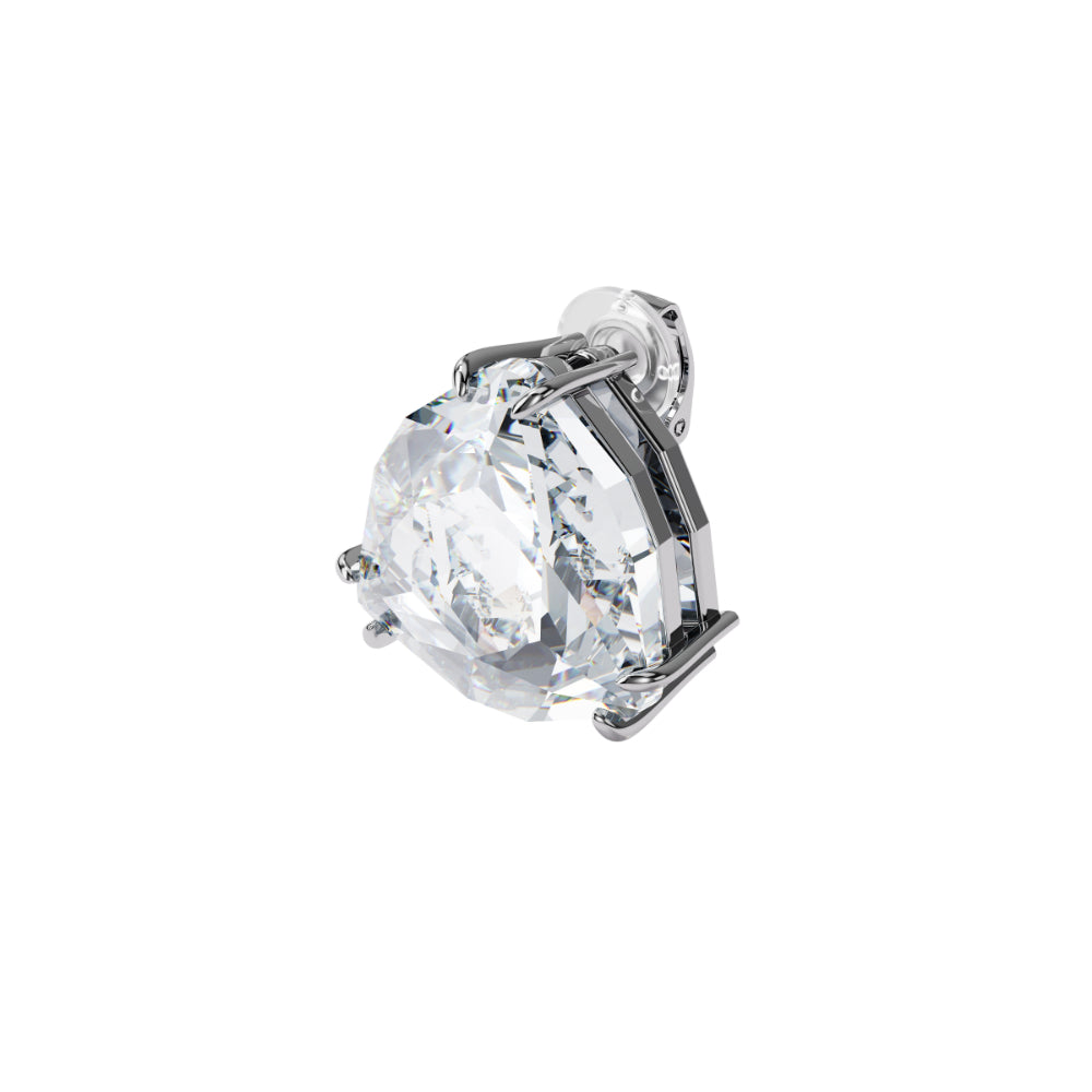 Swarovski Mesmera Clip Earring Single, Triangle Cut Crystal, White