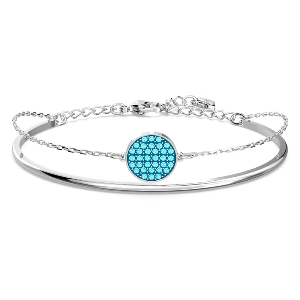 Swarovski Ginger Medium Bangle – Blue Salon - Main Image