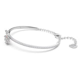 Swarovski Eternal Flower Bangle Flower Pink Mixed metal finish  MEDIUM