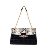 Valentino Orlandi Ladies Bag Black/ Light Grey  Color