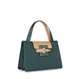 Valentino Orlandi Ladies Bag Dark Green  Color