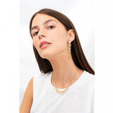Les Nereides 7 Crystal Stones Earrings