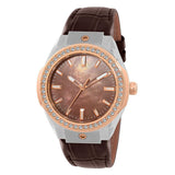 CERRUTI 1881 Women's Ruscello Analog Brown Leather Watch