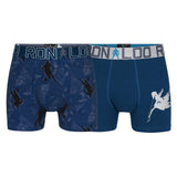 CR7-Boxers for Boys- Fashion in Cotton PACK 2 piece  Blue/Print Size 10-12