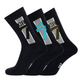 CR7 OTR NOGAVICE Kids Socks 3pack Multi Design Print 30-34