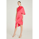 Theia  Bria Cape Wrap Cocktail Dress