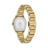 Aigner Vicenza Gold Case Green MOP Horseshoe Crystal Dial Women’s Watch