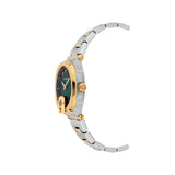 AIGNER Men's Taviano Green Dial Silver-Gold Metal Watch