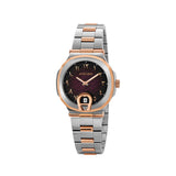 AIGNER Men's Taviano Silver & Rose Gold Watch