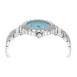 AIGNER Men's Trieste Blue Dial Silver Metal Watch