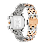 AIGNER Women's Massa Burgundy Dial Silver-Rose Gold Bracelet Watch