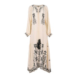 Amore Mio By Hitu Women's Biege Kaftan