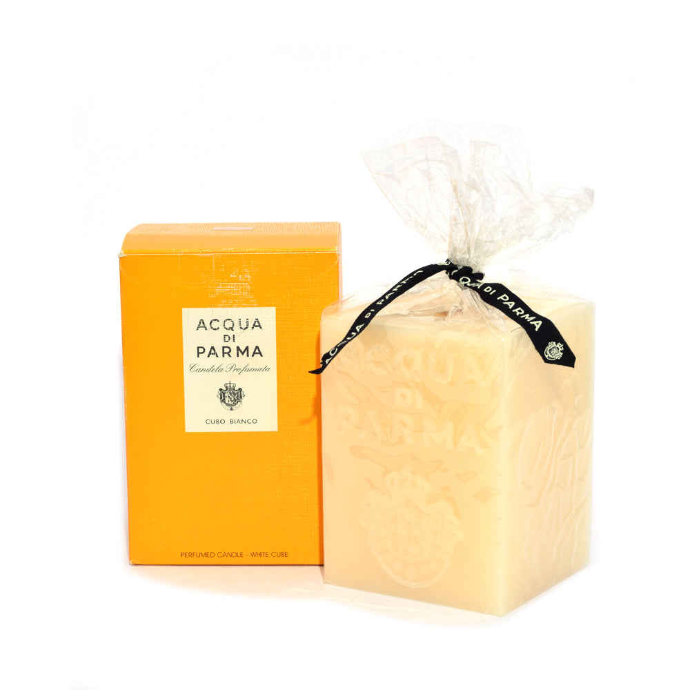 Acqua di Parma Cube Candle Cloves – Blue Salon