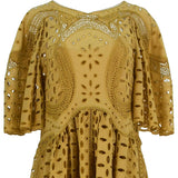 Alberta Ferretti Women's Broderie Anglaise Dress