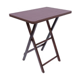 Artisan Square Shape Picnic Table Plain Brown