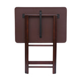 Artisan Square Shape Picnic Table Plain Brown