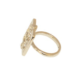 Aigner A Logo Ring Size 7.75
