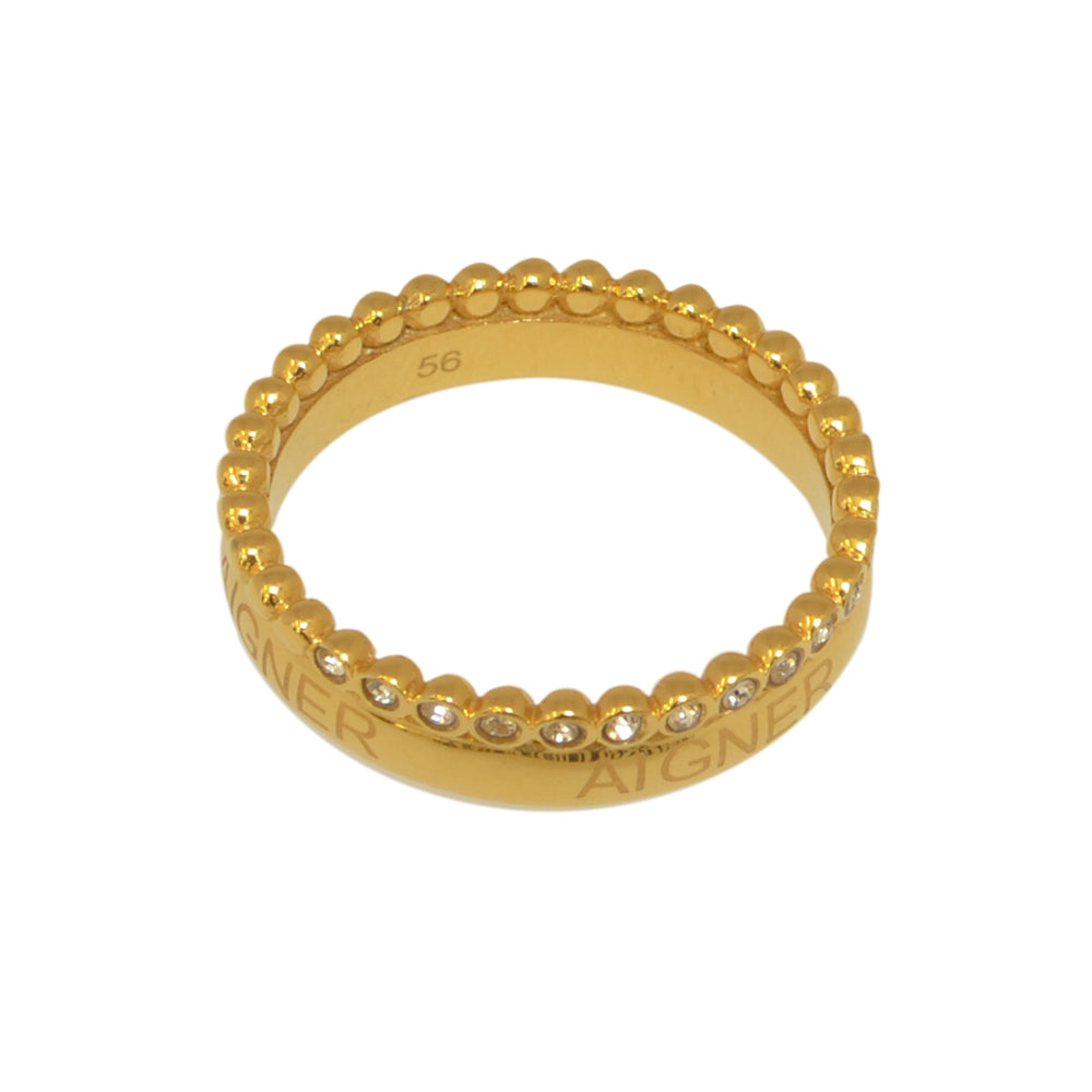 Aigner Gold Plated Ring Size 7