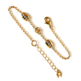 Aigner A Logo Gold Plated Bracelet