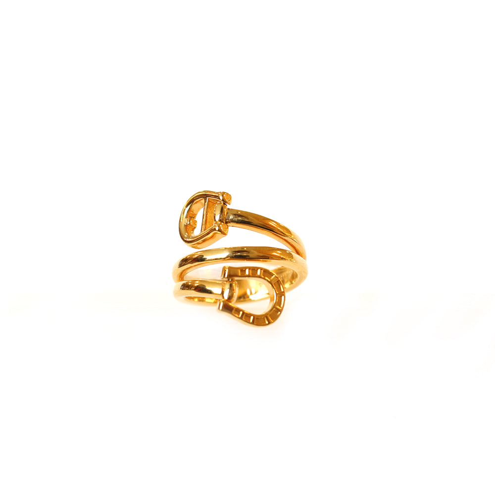 Aigner A Logo Ring Size 7