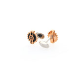 Aigner Cufflink Rose Gold Plated